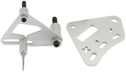 Aeroflow AF64-2161S Billet GM LS2 Timing Pointer Suits 6.75" and 7.50" Harmonic Balancer Silver Finish