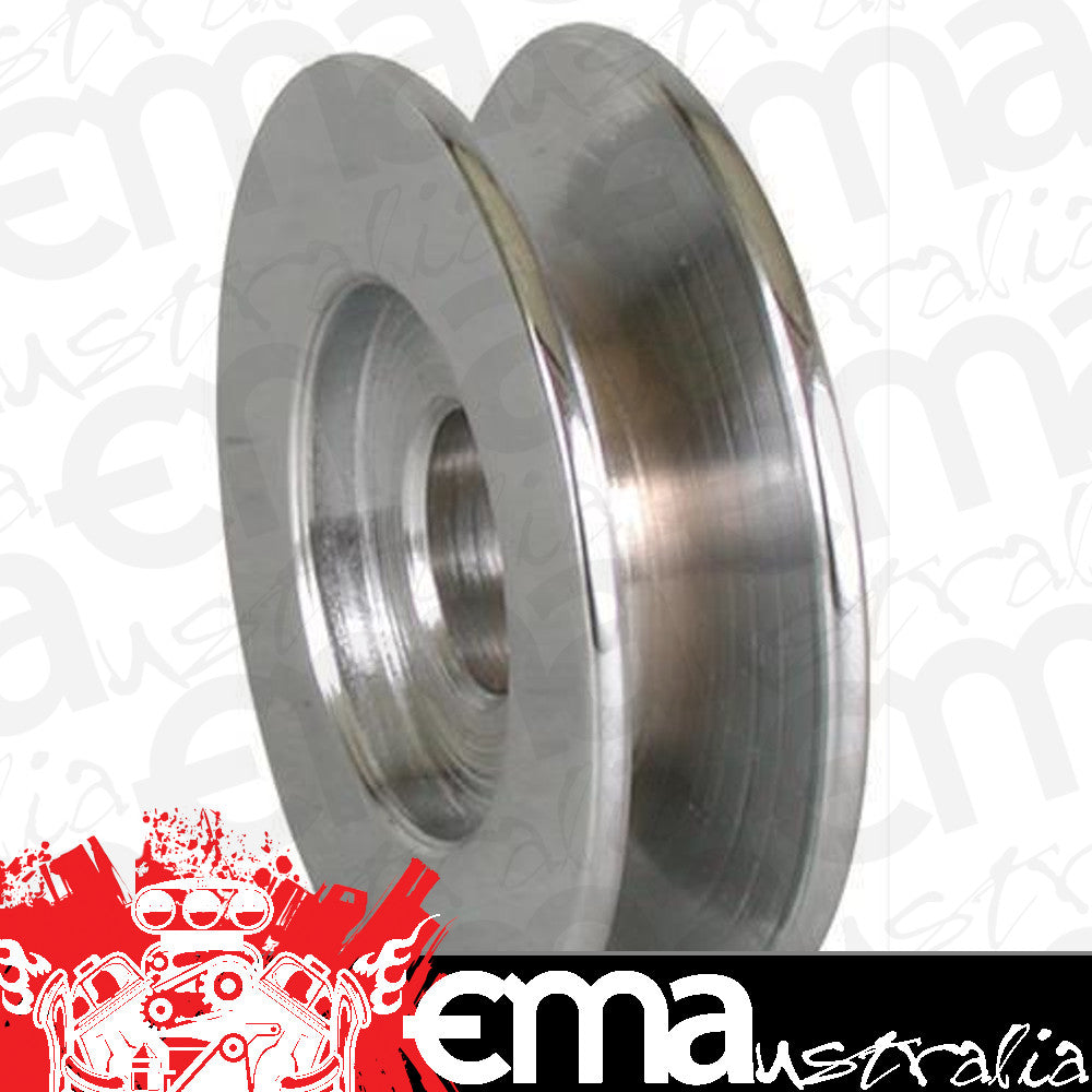 Powermaster PM110 Single V-Belt Alternator Pulley Bolt-On 3/8" GroOve 2-3/8" Od