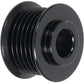 Powermaster PM179 Black Alternator 6 GroOve 2"