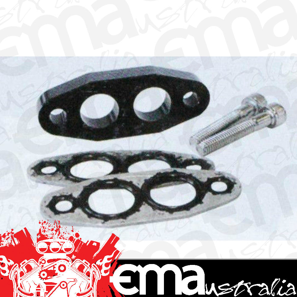 Aeroflow AF64-2184BLK LS Oil Cooler Adapter Vt - Vz Extension