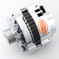 Powermaster PM27461 105A Chev Delco Cs130 Alternator Side Post Polished 6 Rib