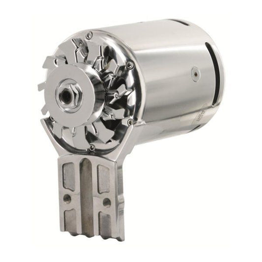Powermaster PM282011 Powergen 90Amp Alternator Polished suit Ford Flathead 39-48