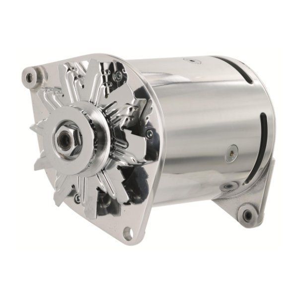 Powermaster PM282101 Powergen 75A Alternator Polished suit Ford V8 51-59 & 60-64