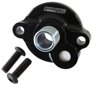 Aeroflow AF64-2185BLK Sb Chev Oil Filter Adapter 15 Psi Internal Bypass Ofa