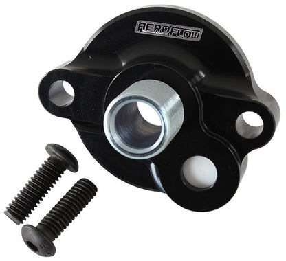 Aeroflow AF64-2185BLK Sb Chev Oil Filter Adapter 15 Psi Internal Bypass Ofa