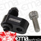 Aeroflow AF64-2186BLK Holden / Chev LS Water Cross- Over Adapter -4AN Male Nipple