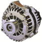 Powermaster PM68237 Polished Gm Style Ad Alternator 215 Amps 4 Pin Vr w/ 6-GroOve Serpentine Pulley