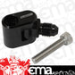 Aeroflow AF64-2187BLK Swivel GM LS Water Cross- Over Adapter -4AN Male Nipple