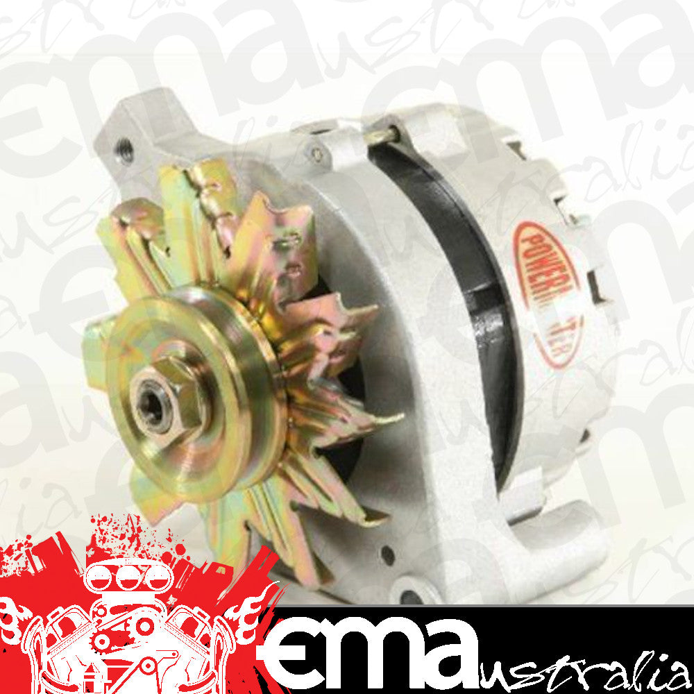 Powermaster PM7078 Ford 1G Style 65 Amp Alternator Ext Regulator Single V Pulley