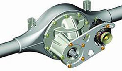 Powermaster PM8-410 Pro Series Ford 9" Diff Third Member Alternator Mount Kit