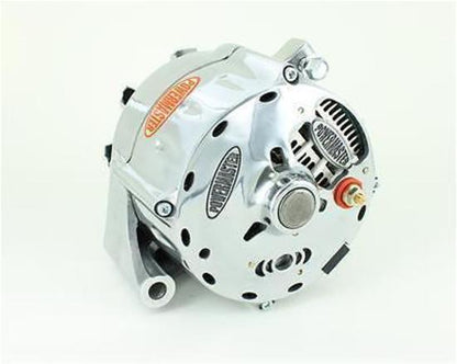 Powermaster | PM8-67101 | Street Alternator Ford 100 Amp 1 Wire Int. Reg Polished