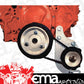Powermaster PM8-896 Drag Race 50 Amp Black Alternator Kit suit Chev SB 262-400