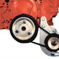 Powermaster PM8-896 Drag Race 50 Amp Black Alternator Kit suit Chev SB 262-400