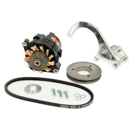 Powermaster PM8-897 Drag Race 100 Amp Alternator Kit suit Chev BB V8 R ...