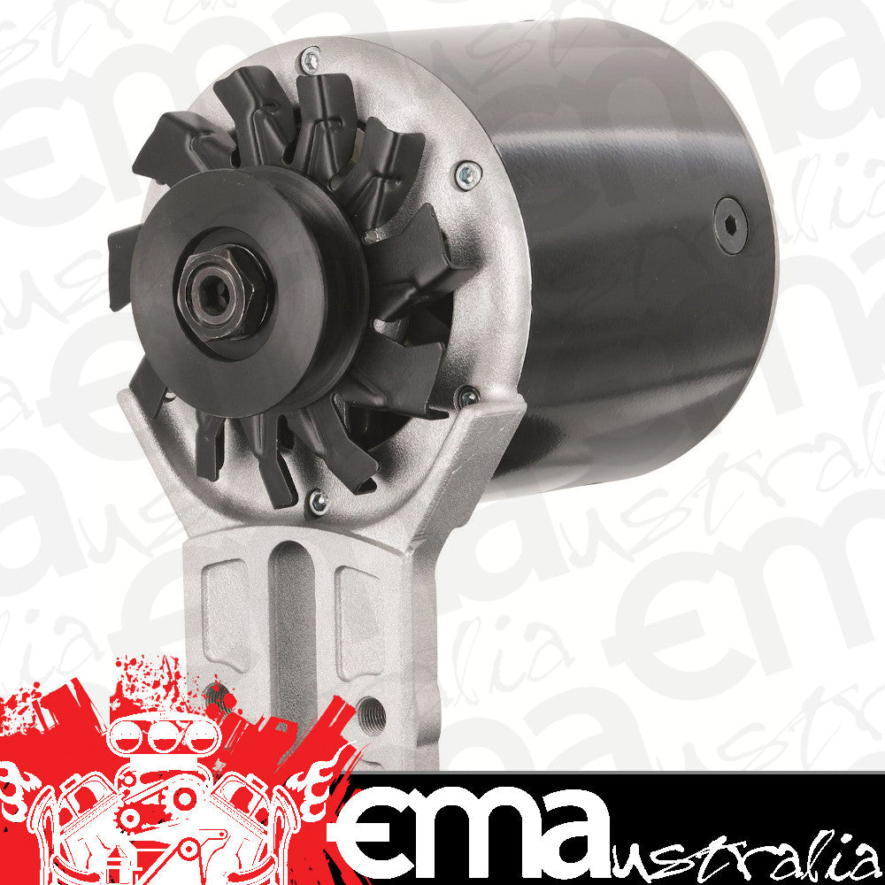 Powermaster PM82013 Powergen 90 Amp Alternator Black suit Ford Flathead 1939-48