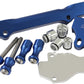 Gen 2 Billet Fuel Rail Kit, Blue Finish (Suits for Mazda Rotary Series 6-8 RX7)