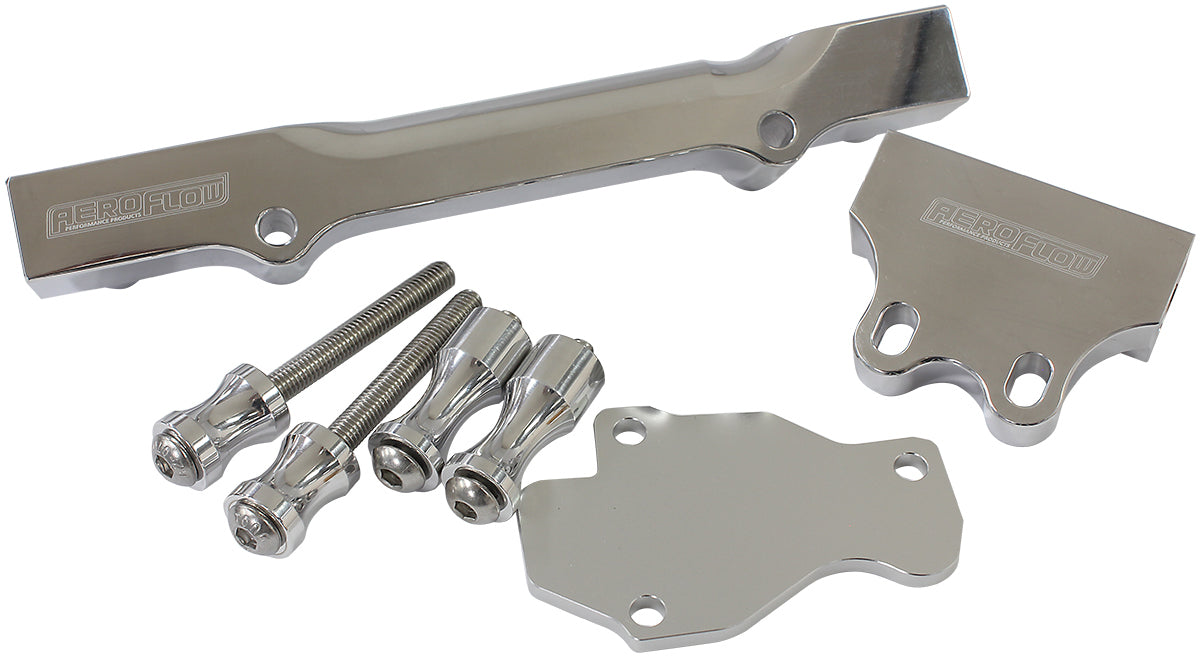Gen 2 Billet Fuel Rail Kit, Polished Finish (Suits for Mazda Rotary Series 6-8 RX7)