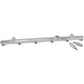 Aeroflow AF64-2211S for Nissan RB26DETT Billet EFI Fuel Rails (Silver)