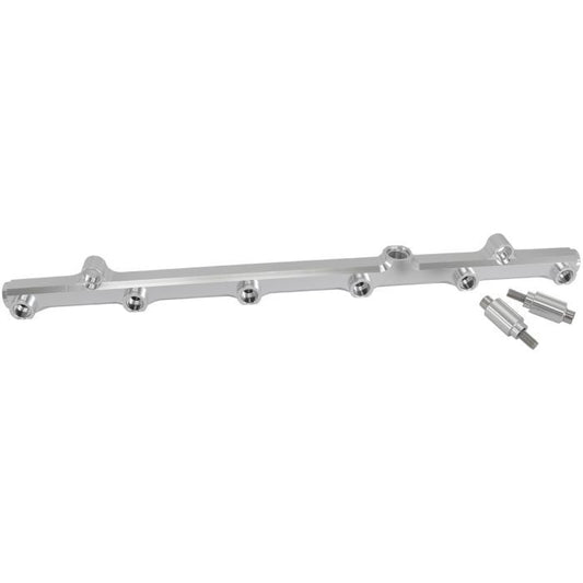 Aeroflow AF64-2211S for Nissan RB26DETT Billet EFI Fuel Rails (Silver)