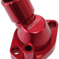 Billet 45Â° Swivel Thermostat Housing, Red Finish (Suit Ford 289-351W)