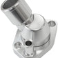 Billet 45Â° Swivel Thermostat Housing, Silver Finish (Suit Ford 289-351W)