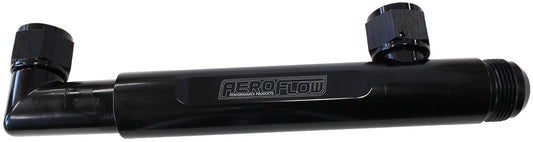 Aeroflow AF64-2242 COOLANT CROSS OVER LOG ADJUSTABLE PIPE RAIL SINGLE