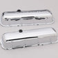 Proform PR141-115 Tall Steel Valve Covers Chrome w/ Logo suit Chev BB V8