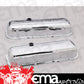 Proform PR141-115 Tall Steel Valve Covers Chrome w/ Logo suit Chev BB V8