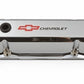 Proform Parts | PR141-117 | Die Cast Tall Valve Covers Chev SB Chrome w/ Chevrolet Logo