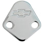 Proform PR141-211 Bowtie Chrome Fuel Pump Block Off Plate suit Chev BB V8