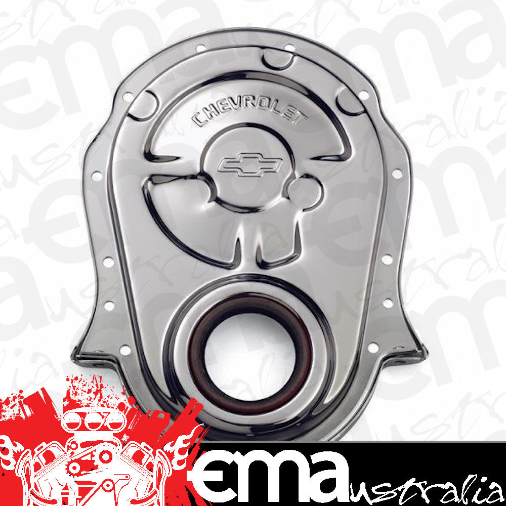 Proform PR141-216 Chev BB 396-454 V8 Chrome 1-Piece Timing Cover