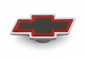 Proform PR141-322 Air Cleaner Wing Nut Small Chrome Chevrolet Bowtie w/ Black/Red Emblem