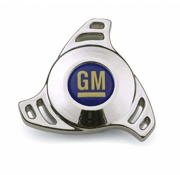 Proform PR141-327 Air Cleaner Wing Nut Large Hi-Tech w/ Chevrolet Gm Insert Blue/White