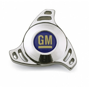 Proform PR141-327 Air Cleaner Wing Nut Large Hi-Tech w/ Chevrolet Gm Insert Blue/White