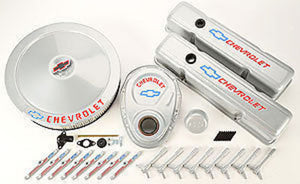 Proform PR141-360 Chev Small Block Gen I Engine Dress Up Kit High Tech Grey