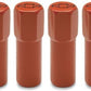 Proform PR141-601 Mini Nuts Valve Cover Steel Orange Black Bowtie Emblem