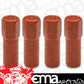 Proform PR141-601 Mini Nuts Valve Cover Steel Orange Black Bowtie Emblem