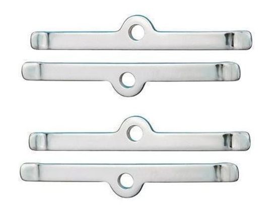 Proform PR141-610 Valve Cover Hold Down Clamps Chrome suit Chev SB V8 (Set of 4)