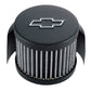 Proform PR141-613 Push-In Shielded Breather Black w/ Silver Bowtie