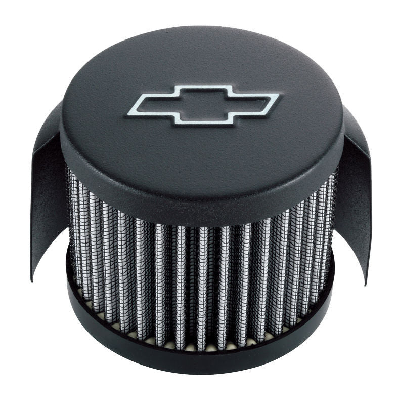 Proform PR141-613 Push-In Shielded Breather Black w/ Silver Bowtie