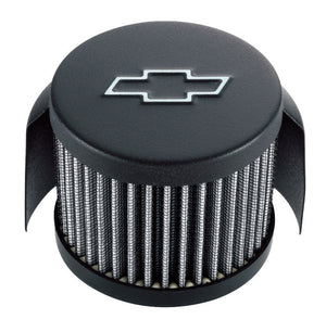 Proform PR141-613 Push-In Shielded Breather Black w/ Silver Bowtie