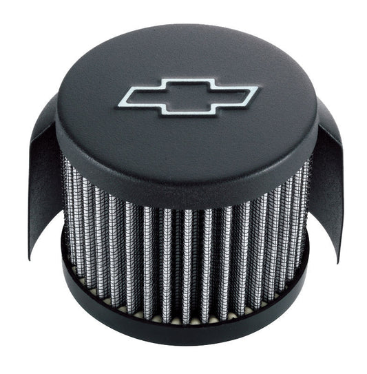 Proform PR141-613 Push-In Shielded Breather Black w/ Silver Bowtie