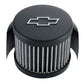 Proform PR141-613 Push-In Shielded Breather Black w/ Silver Bowtie