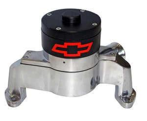 Proform PR141-654 35GPM Electric Water Pump Polished w/ Logo suit Chev SB V8