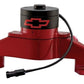Proform PR141-672 Billet Electric Water Pump Red w/ Logo suit Chev BB V8