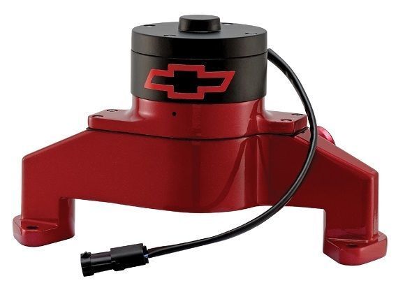 Proform PR141-672 Billet Electric Water Pump Red w/ Logo suit Chev BB V8