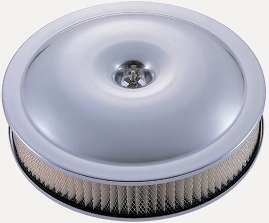 Proform PR141-691 14 x 3" Aluminium Air Cleaner Clear Anodized Recessed Base