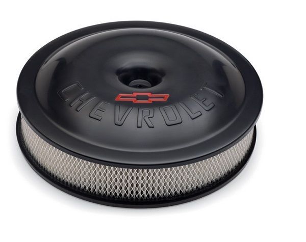Proform PR141-692 14" Super-Light Aluminum Air Cleaner Black w/ Bowtie Logo