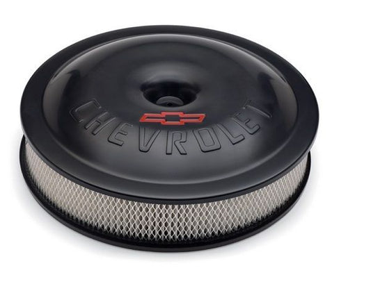 Proform PR141-692 14" Super-Light Aluminum Air Cleaner Black w/ Bowtie Logo