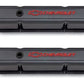 Proform PR141-712 Chevrolet & Bowtie Emblem' S/B V8 Stamped Valve Covers Tall w/Baffle Carbon-Style